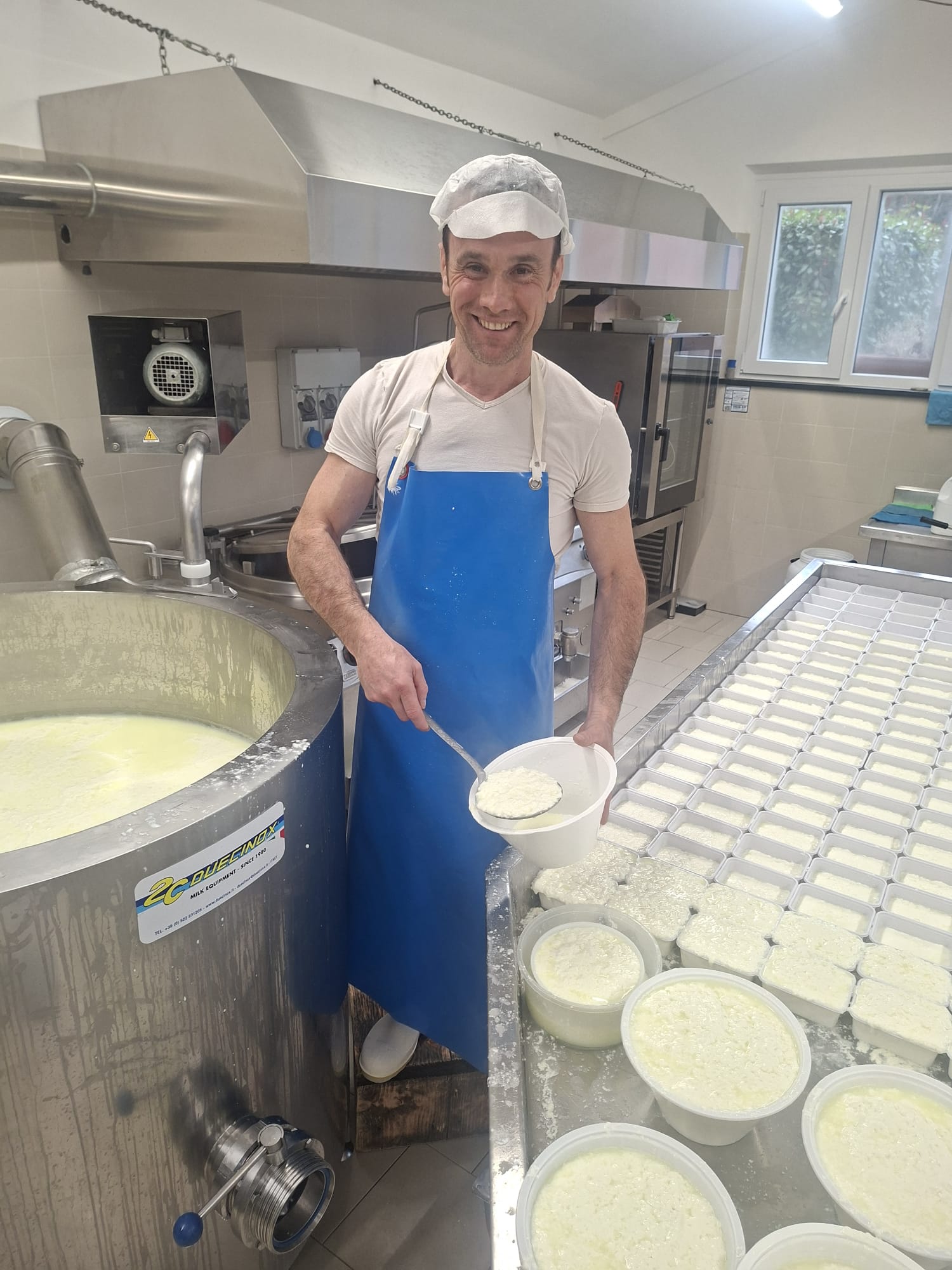 ricotta cheesemaking  mini caseifici.